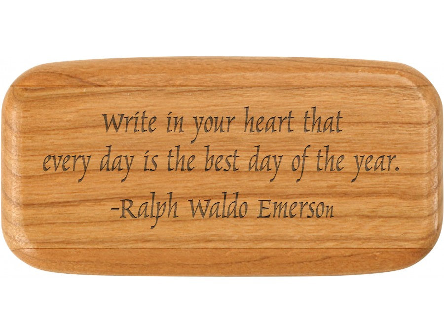 Ralph Waldo Emerson Quote Mystery Box