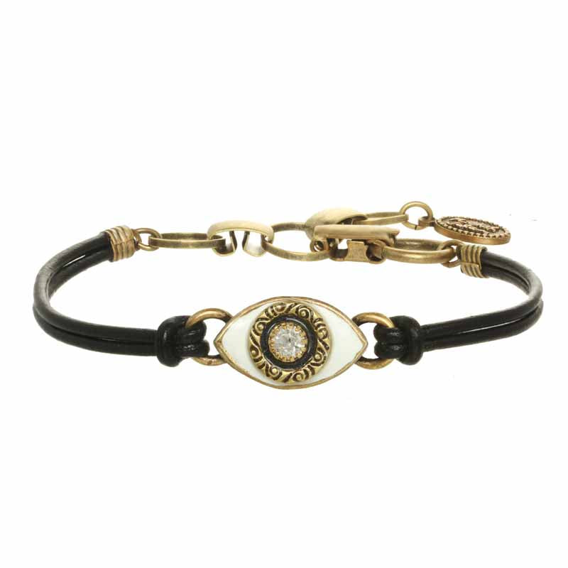 White Eye Bracelet