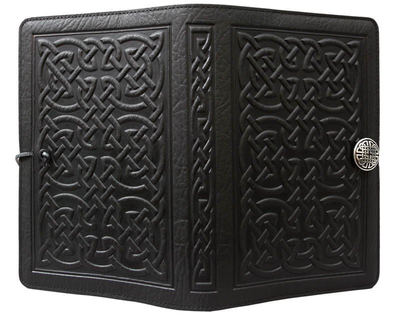 Bold Celtic Large Journal in Black