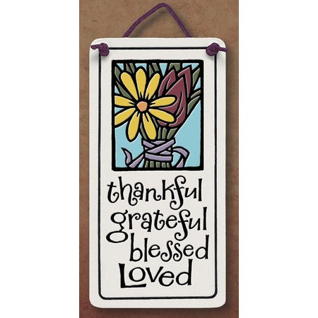 Thankful Charmer Ceramic Tile