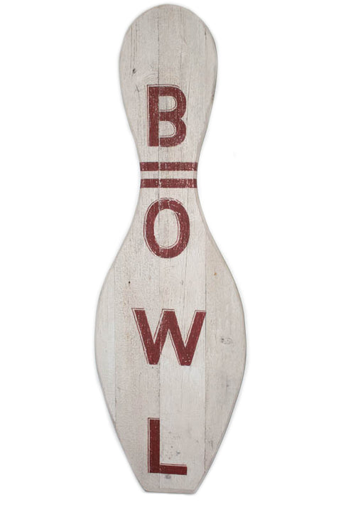 Bowl Bowling Pin Americana Art