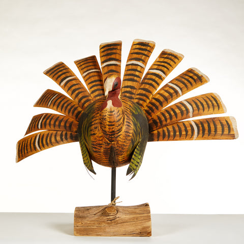 Hand Carved Giant Turkey