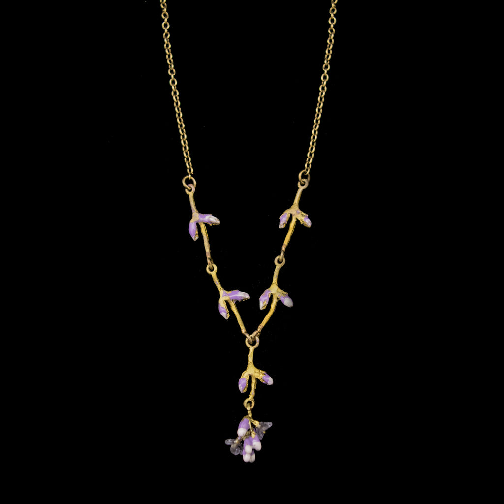 Lavender 16'' Necklace By Michael Michaud