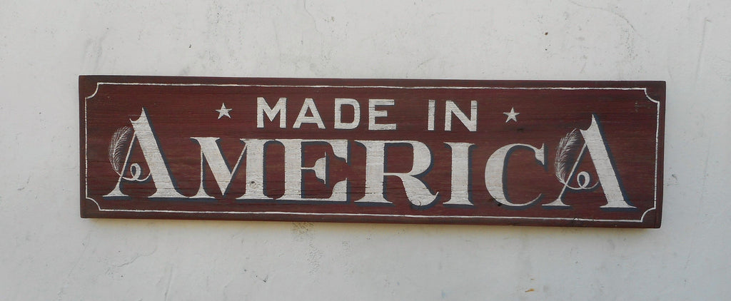 Made in America Sign