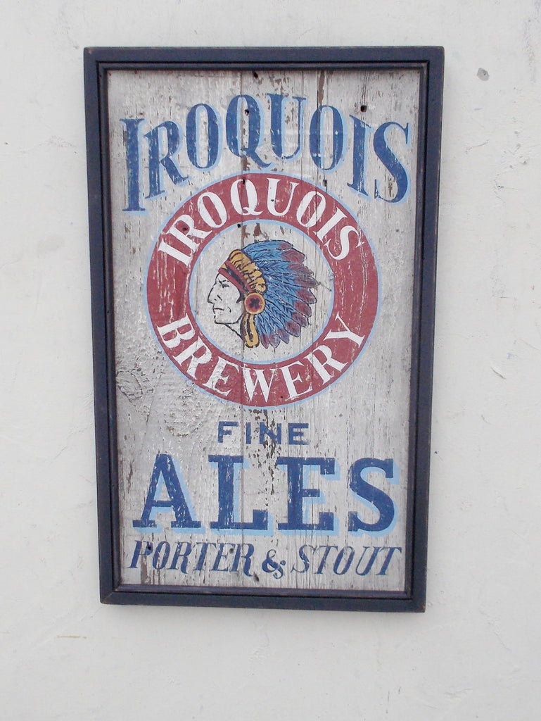 Iroquois Ale Rectangular Americana Art