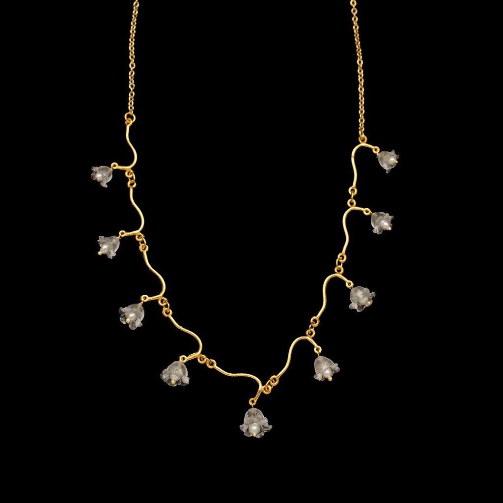 Lily of the Valley 16'' Adj. Necklace By Michael Michaud