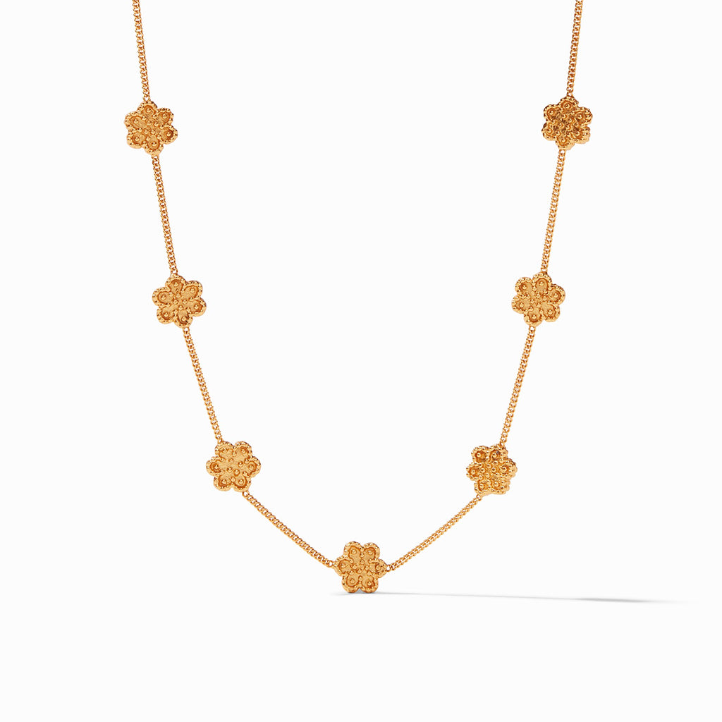 Colette Delicate Station Necklace Gold by Julie Vos