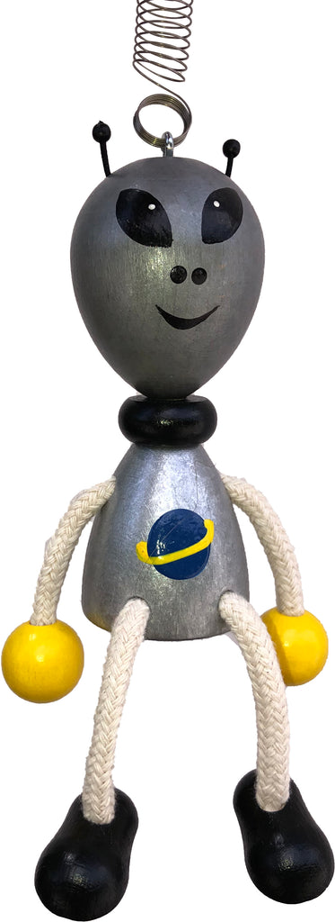 Alien Handcrafted Wooden Jumpie
