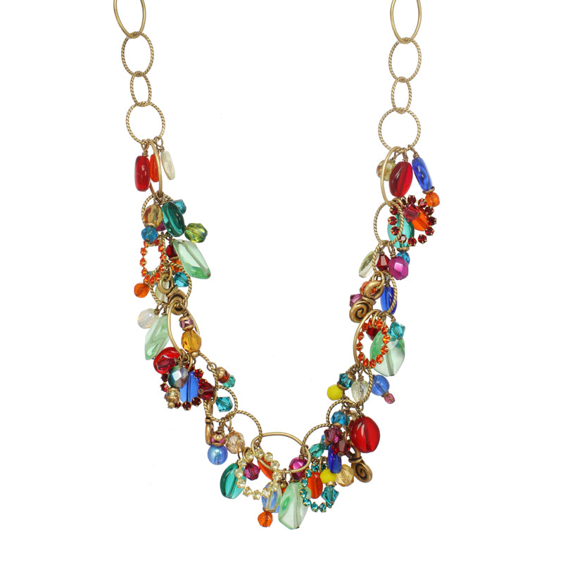 Multi Bright Charm Necklace