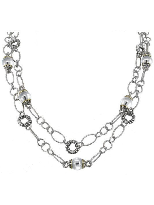 Ocean Images Collection Pearl Necklace by John Medeiros