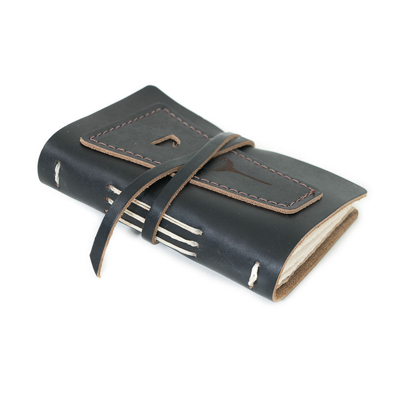 Leather Golf Log with Pocket - Available in Multiple Colors