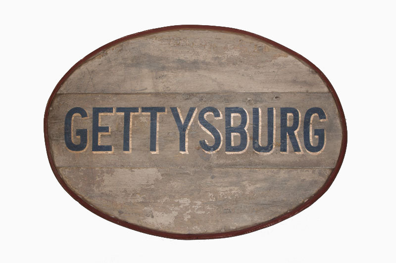 Gettysburg (F) Oval Americana Art