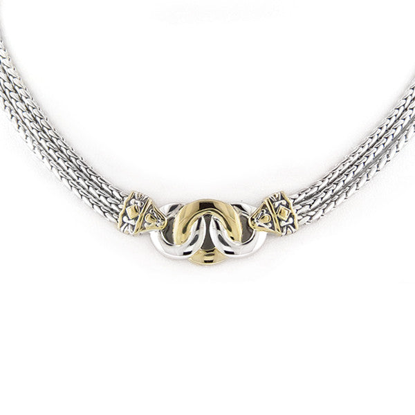 Three Circle Necklace by John Medeiros