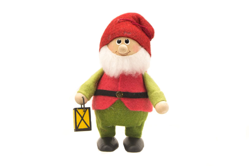 Gardening Dwarf with Lantern