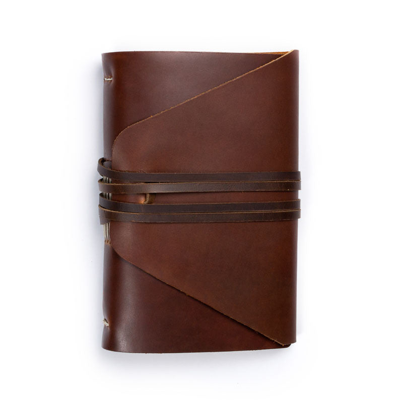 Leather Messenger Journal - Available in Multiple Colors