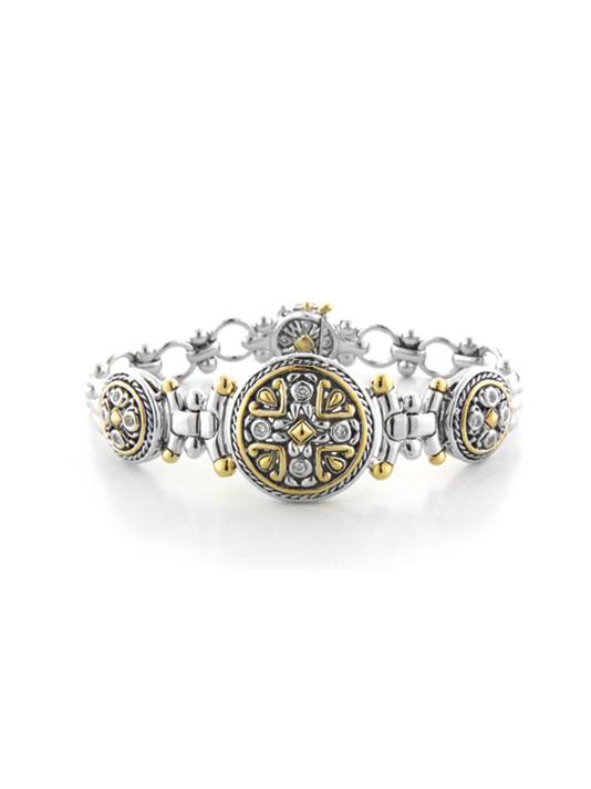 O-Link Collection Large Filigree Cz Bracelet by John Medeiros