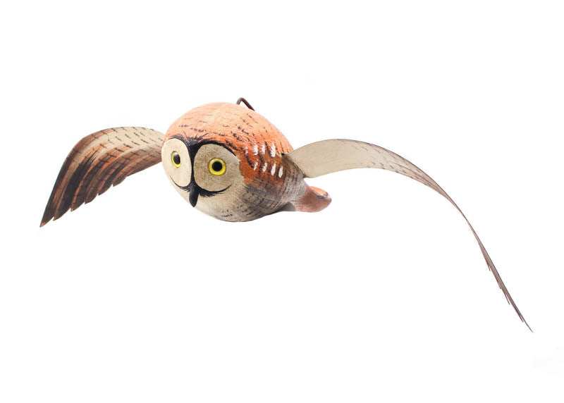 Flying Barn Owl