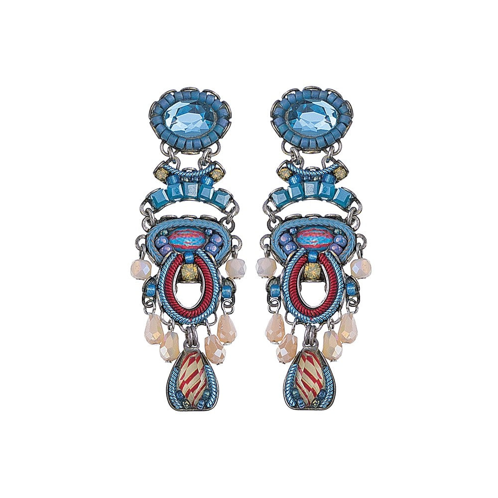 Saga Freddie Earrings by Ayala Bar