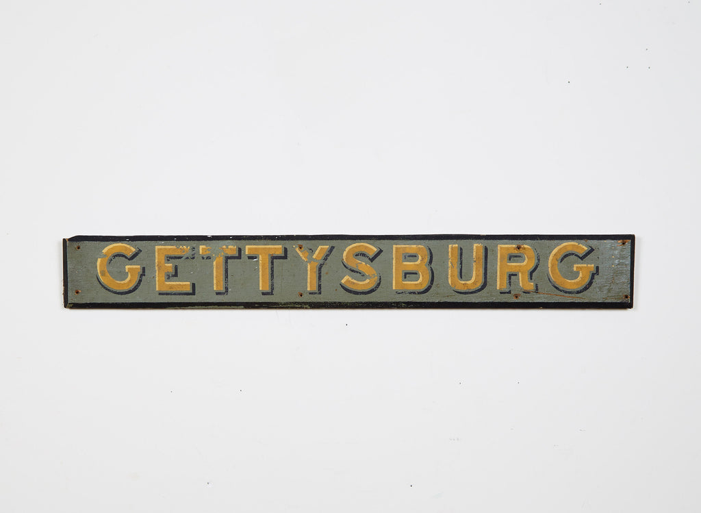 Gettysburg on Army Green Americana Art