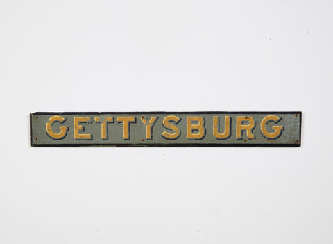 Gettysburg on Army Green Americana Art