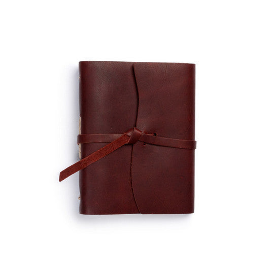 Leather Good Book Journal with Flaptie - Available in Multiple Colors