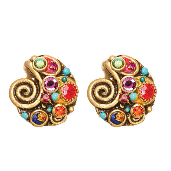 Confetti Curve Earrings