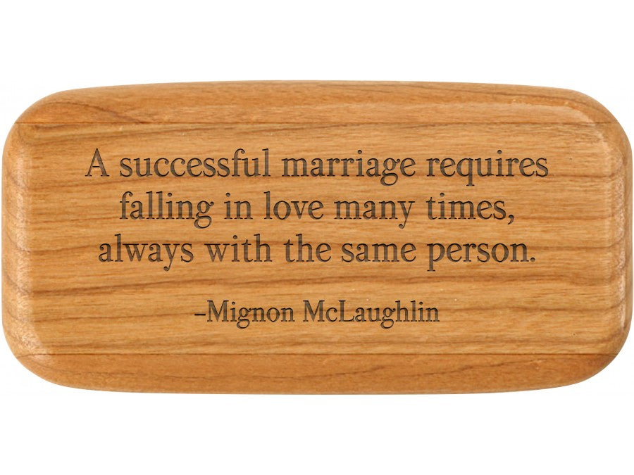 Mignon McLaughlin Quote Mystery Box