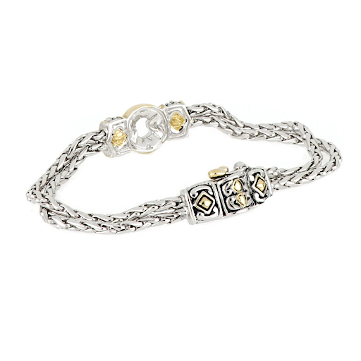 Antiqua Pavé One Circle Bracelet by John Medeiros