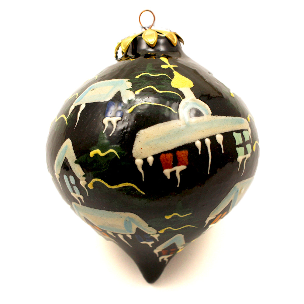 Winter Church Teardrop