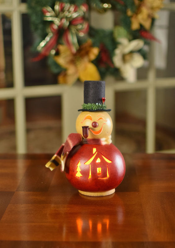 Ralphie Snowman Gourd
