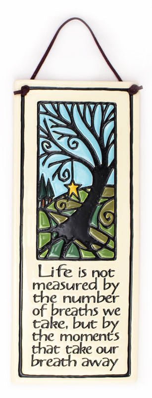 Life Measured Ceramic Tile