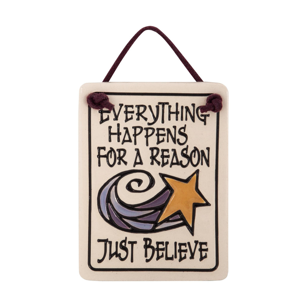 Just Believe Charmer Ceramic Tile