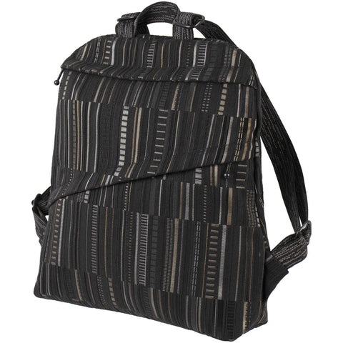 Maruca Backpack in Bark Cloth Black