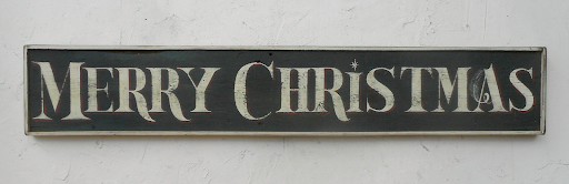 Merry Christmas (F) Americana Art