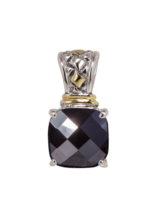Anvil Square Cut Enhancer Charm by John Medeiros Jewelry
