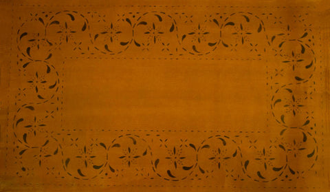 May House Border in Antique Floorcloth