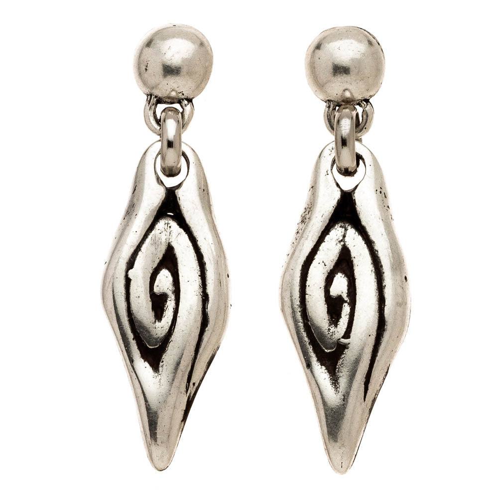Swirl Drop Earrings