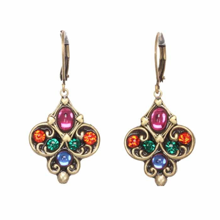 Prismatic Medium Spade Earrings