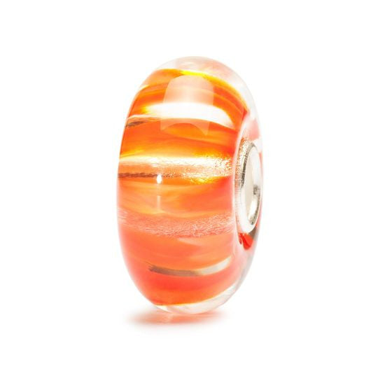 Clear Coral Stripe by Trollbeads