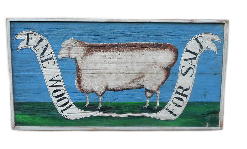 Fine Wool For Sale Americana Art