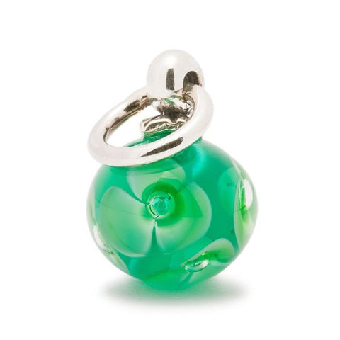 Green Flower Tassel by Trollbeads