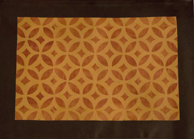 Isaac Buck House in Sage Green Floorcloth