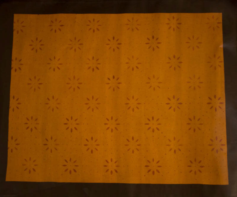 Garrison House Floorcloth with Border in Antique
