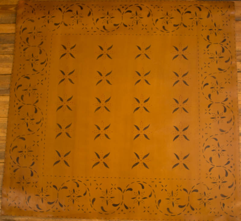 May House with Fancy Border in Antique - Size: 67" x 66"'