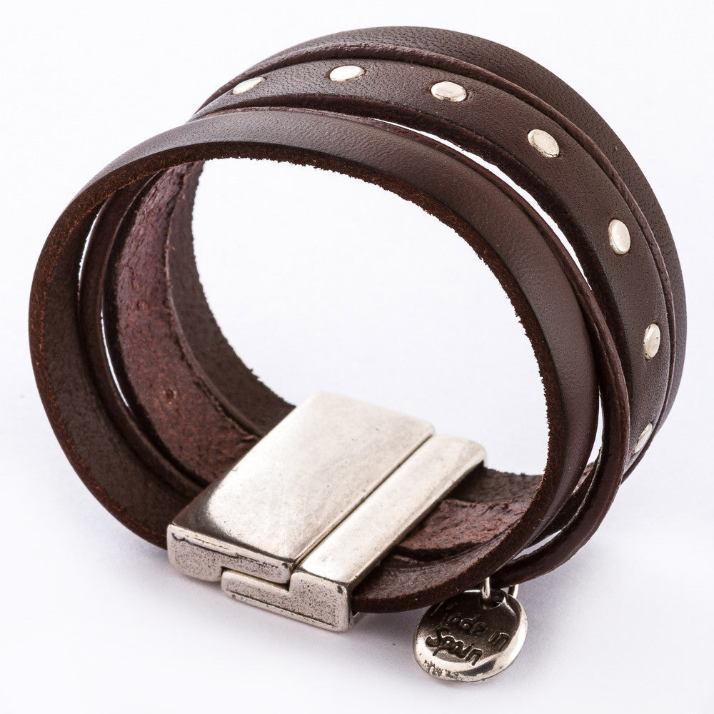Sleek Leather Bracelet