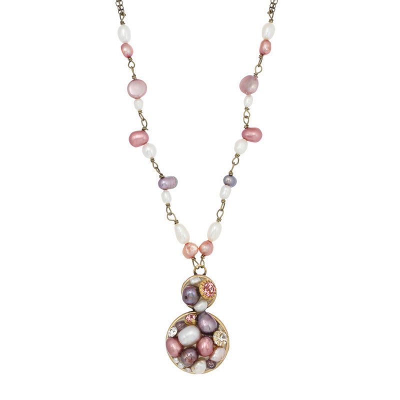Constellation Figure 8 Part Bead Chain Necklace by Michal Golan