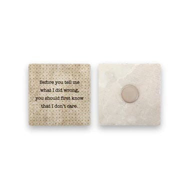 Did Wrong Coaster and Magnet