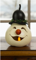 Wallie Snowman Head Gourd - Available in Multiple Sizes