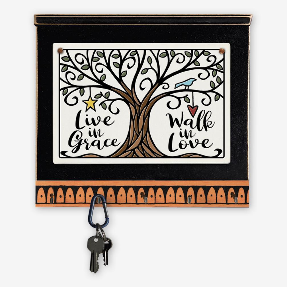 Live in Grace Key Holder