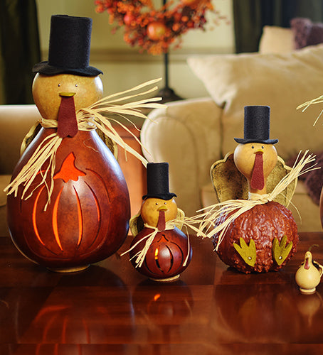 Thomas Turkey Gourd - Available in Multiple Sizes